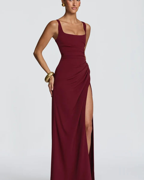 LOVELIA | Mocha-Kleid